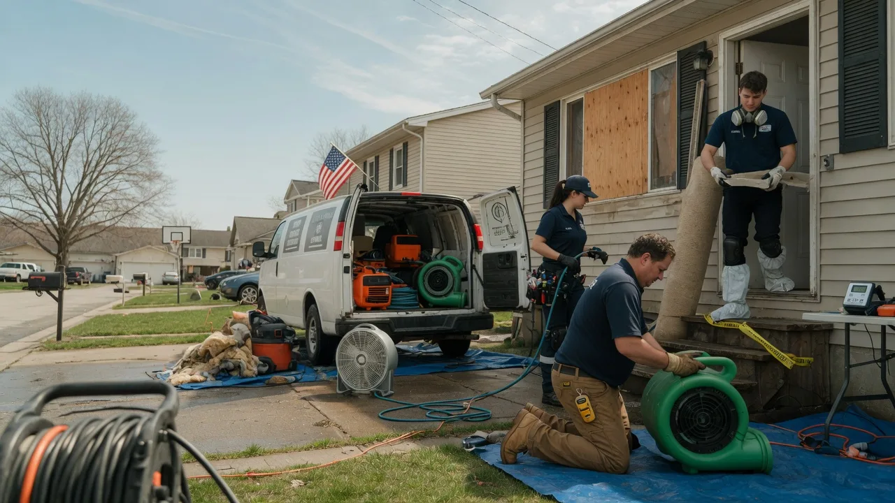 Water Damage Restoration in Ford Cliff, PA near me